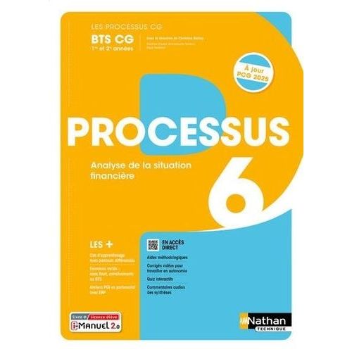 Analyse De La Situaton Finacière Processus 6 Bts Cg 1re Et 2e Années