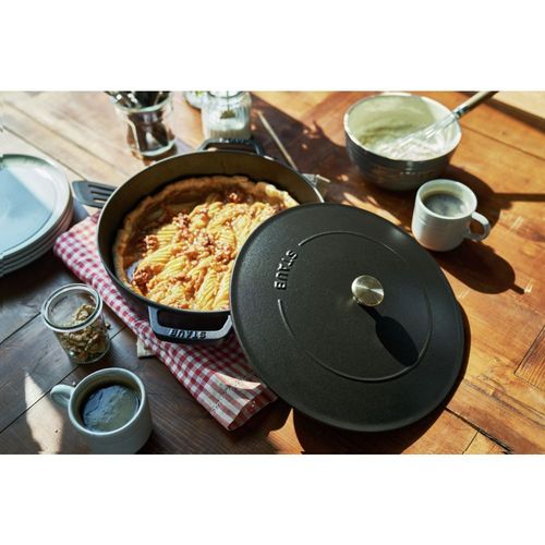 Sauteuse Staub Chistera 24cm Noir Mat