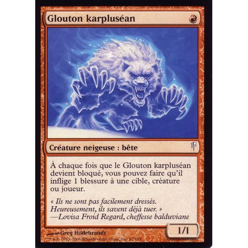 Glouton Karpluséan - Magic - Souffle Glaciaire - C - 87/155