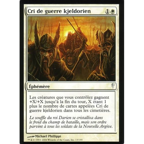 Cri De Guerre Kjeldorien - Magic - Souffle Glaciaire - C - 13/155