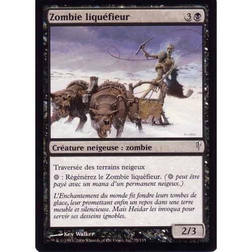 Zombie Liquéfieur - Magic - Souffle Glaciaire - C - 75/155