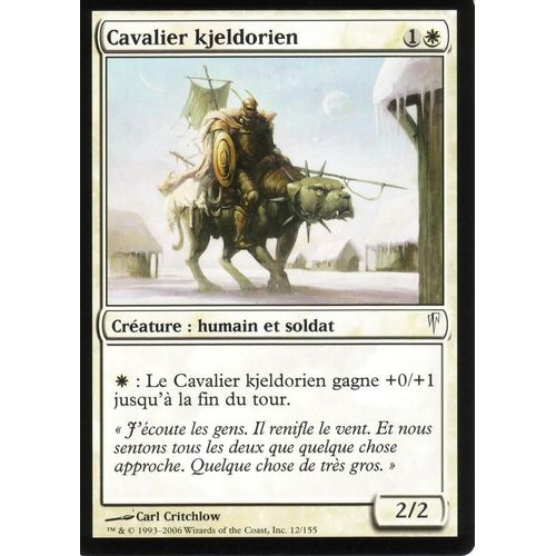 Cavalier Kjeldorien - Magic - Souffle Glaciaire - C - 12/155