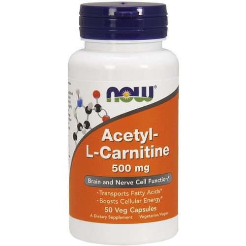 Acetyl L-Carnitine 500 Mg Veggie Capsules 