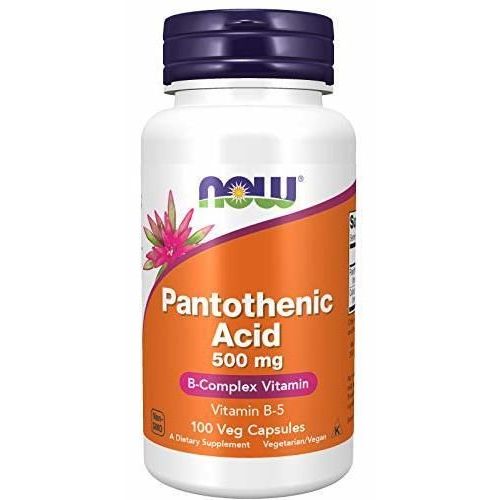 Pantothenic Acid 500 Mg 100 Capsule 