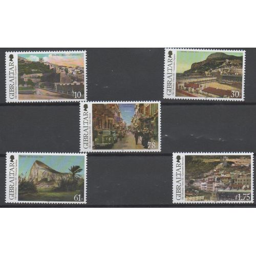 Gibraltar Timbres Tableaux Anciens 2013