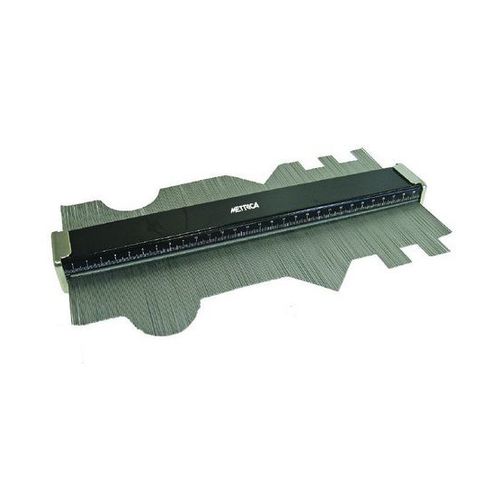 Profilomètre en acier trempé 150 x 85 mm 72003 Metrica