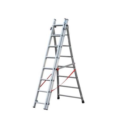 Echelle transformable Pro base évasée 3x8 Haut. accès max 5,68m Hailo