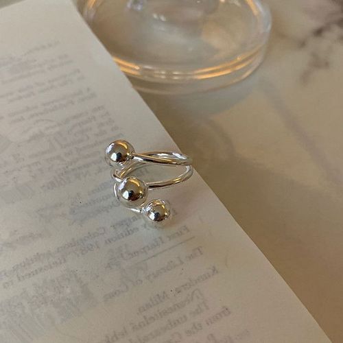 Bagues En Métal Multicouches Pour Hommes Et Femmes, Anneau De Mode Géométrique, Vintage, Couleur Argent, Accessoires De Bijoux De Fête, 2022