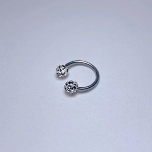 Anneau De Nez En Acier Inoxydable, Charnière Sans Couture, Septum, Anneaux En Fer À Cheval, Cartilage Daith Tragus Clicker, Piercing Corporel, Bijoux