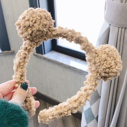 Serre-Tête Oreilles De Lapin, Serre-Tête En Peluche, Mignon, Dessin Animé, Pour Filles, Accessoires De Coiffure, Nouvelle Collection
