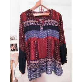 Chemise Colorée Bras Broderie 44 Xxl Desigual.
