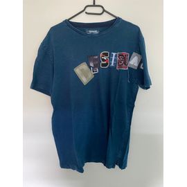 T-Shirt Bleu Desigual Taille Xl