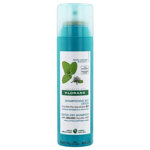 Klorane Shampooing Sec À La Menthe Aquatique Bio 150ml 