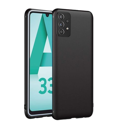 Coque Samsung Galaxy A33 5g Souple Noire Flexible En Gel Tpu Silicone Antichoc Samsung Galaxy A33 5g - Accessoires Pochette Case Noir