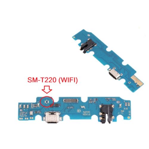 Samsung Galaxy Tab A7 Lite Sm-T220 Wifi Carte Connecteur Port Dock De Charge Platine Chargement Prise Chargeur