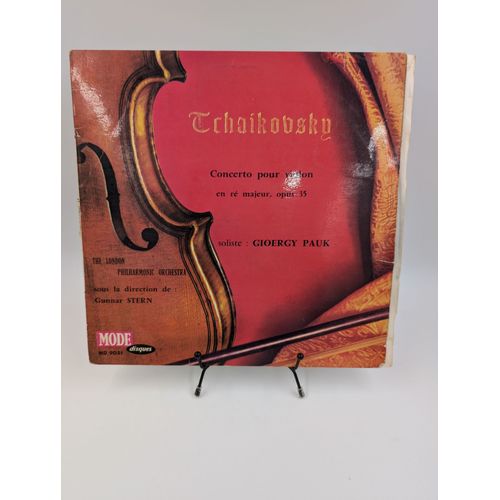 Vinyle 33 Tours Tchaikovsky Concerto Pour Violon En Ré Majeur, Opus 35 (Gioergy Pauk) En Fourreau