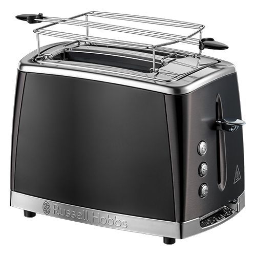 Russell Hobbs 26150-56 - Grille-pain - 2 tranche - 2 Emplacements - noir mat