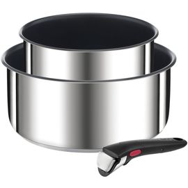 Batterie De Cuisine Tefal Ingenio Preference 2 Casseroles 16-20cm