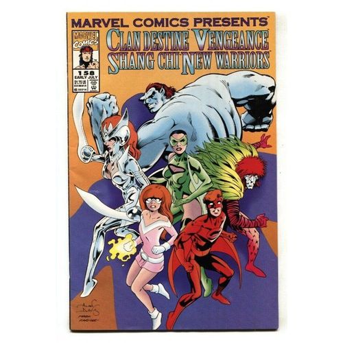 Collector : Marvel Comics Presents # 158 ( V.O. 1994 ) ** First Clan Destine Appearance By Alan Davis **