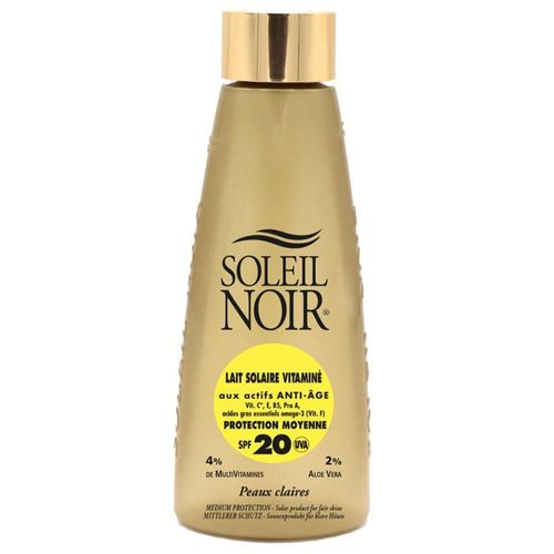 Soleil Noir Lait Vitaminé 150ml Spf20 