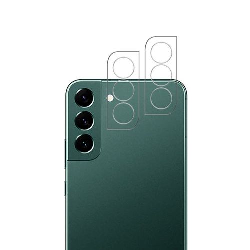 Lot / Pack De 2 Protection Objectif Caméra Arrière En Verre Trempé Pour Samsung Galaxy S21 5g 6.2" 9h Haute Définition Transparent