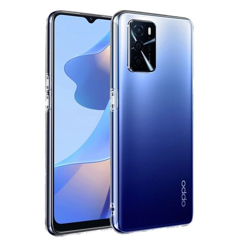 Coque Silicone Pour Oppo A16/ A16s/ A54s 6.52" Gel Ultraslim Et Ajustement Parfait - Transparent