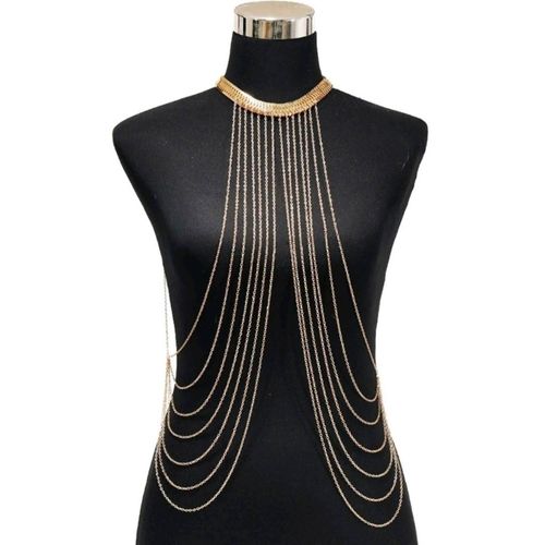 Collier Chaîne Corporelle Femme