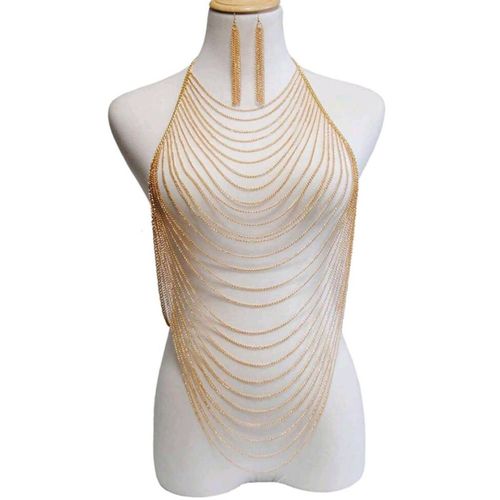 Collier Chaîne Corporelle Femme