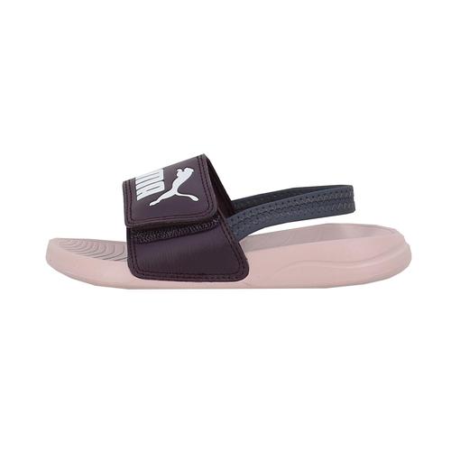 Claquettes Mules Puma Inf Popcat Strap Violet