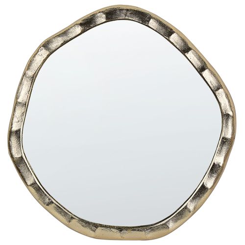Miroir ANGKE Métal Doré