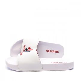 Claquettes Blanches Homme Superdry Cores Slide - 46-47