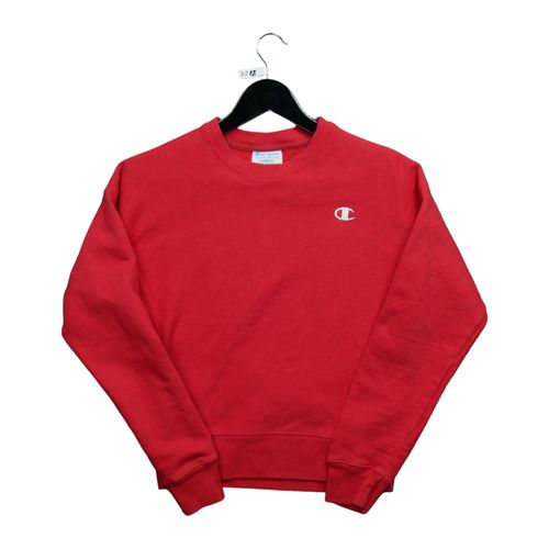 Reconditionné - Sweat Champion - Taille Xs - Femme - Rouge