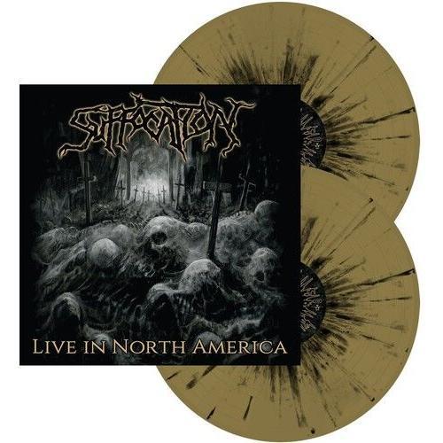 Suffocation - Live In North America (Iex) (Gold & Black Splatter [Vinyl] Black,