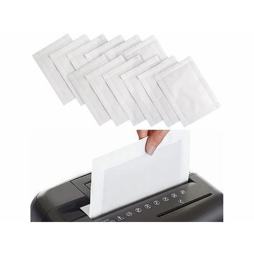 12 Feuilles Lubrifiantes Pour Destructeur De Document