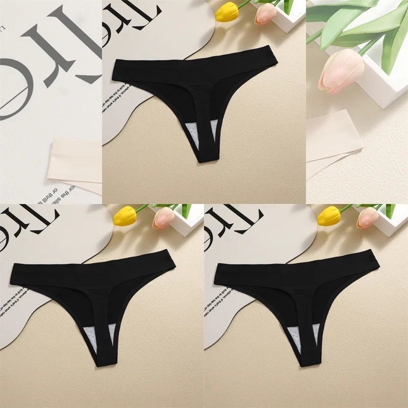 Finetoo-Strings Sans Couture Pour Femmes,Culottes Sexy,Sous-...