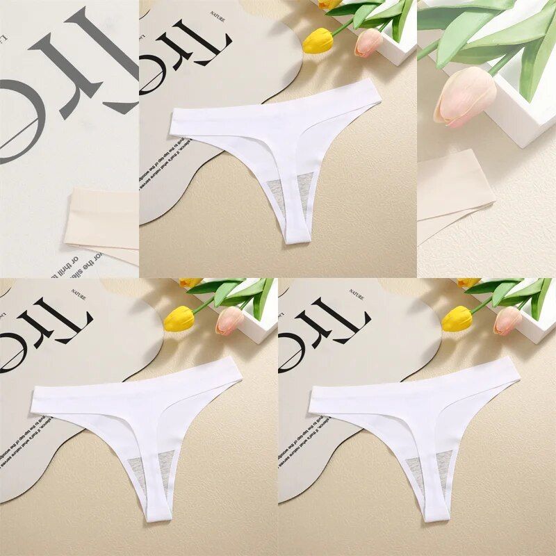 Finetoo-Strings Sans Couture Pour Femmes,Culottes Sexy,Sous-...