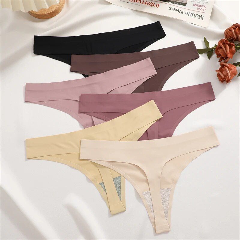 Finetoo-Strings Sans Couture Pour Femmes,Culottes Sexy,Sous-... - 4