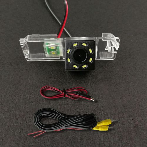 8 Leds - Caméra De Recul Hd Ccd Pour Voiture, Vision Nocturne, Pour Volkswagen Vw Passat Cc B6 Polo Hatchback Golf Jetta Magotan Bora Scirocco