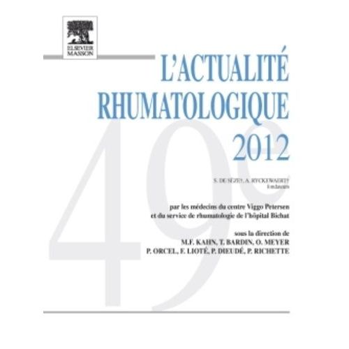 L'actualité Rhumatologique 2012