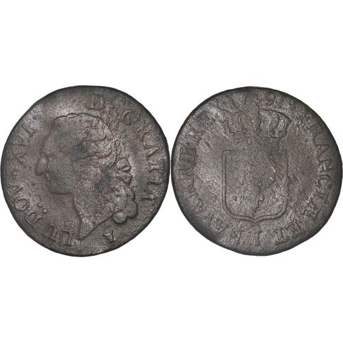 France - 1791 - Sol À L'écu - Louis Xvi - Atelier De Limoges - (I) - Fm01d1