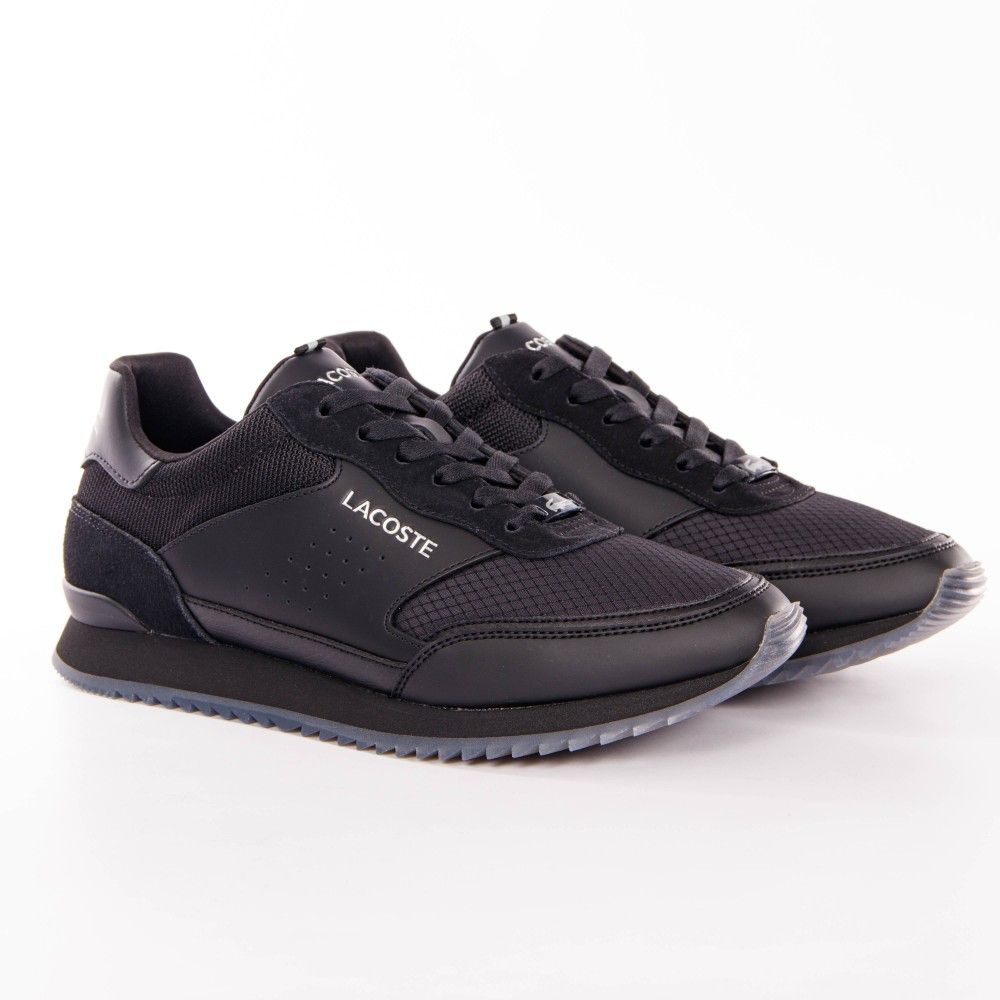 Basket Lacoste Partner Luxe 0121 Noir Rakuten