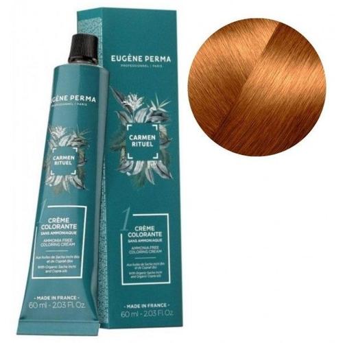 Coloration Sans Ammoniaque Carmen Rituel N° 8.4 Blond Clair Cuivré Eugène Perma 60ml 