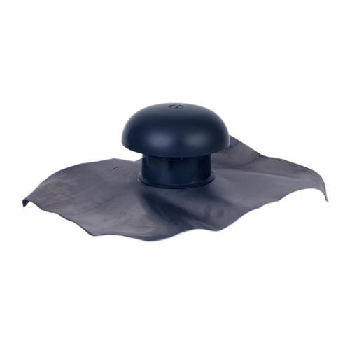 Chapeau de ventilation simple Ardoise Ø100 mm NICOLL - CD10