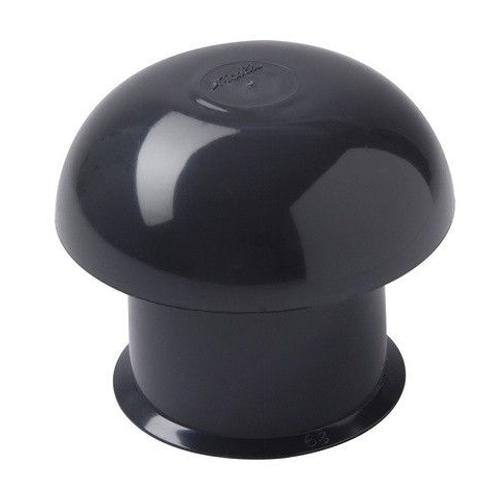 Chapeau de ventilation simple Ardoise S/M Ø100/164.5mm NICOLL - CC10