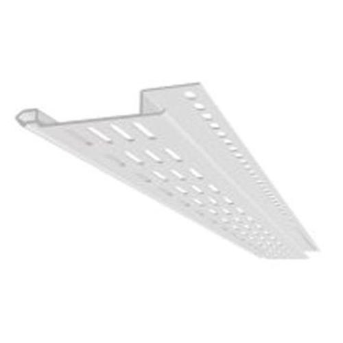 Profilé de ventilation PVC 2 m NICOLL - Blanc - PVSF2B