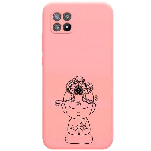 Coque Rose Realme 8i Bouddha Kawaii
