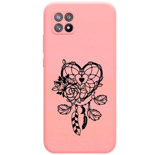 Coque Rose Realme 8i Dreamcatcher Coeur