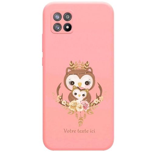 Coque Rose Realme 8i Chouette Maman