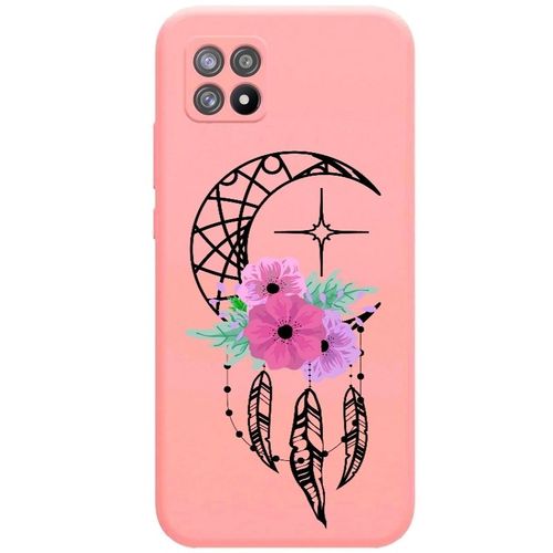 Coque Rose Realme 8i Dreamcatcher Lune