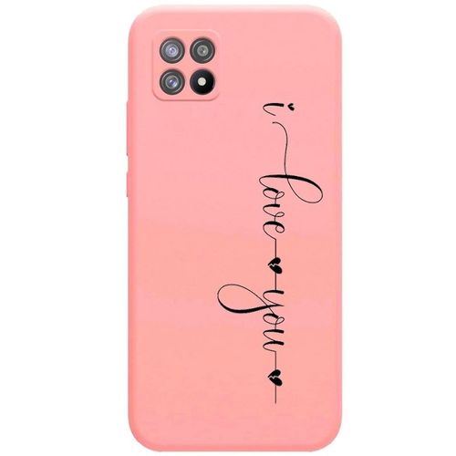 Coque Rose Realme 8i I Love You Je T'aime